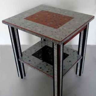 Grey Side-Table